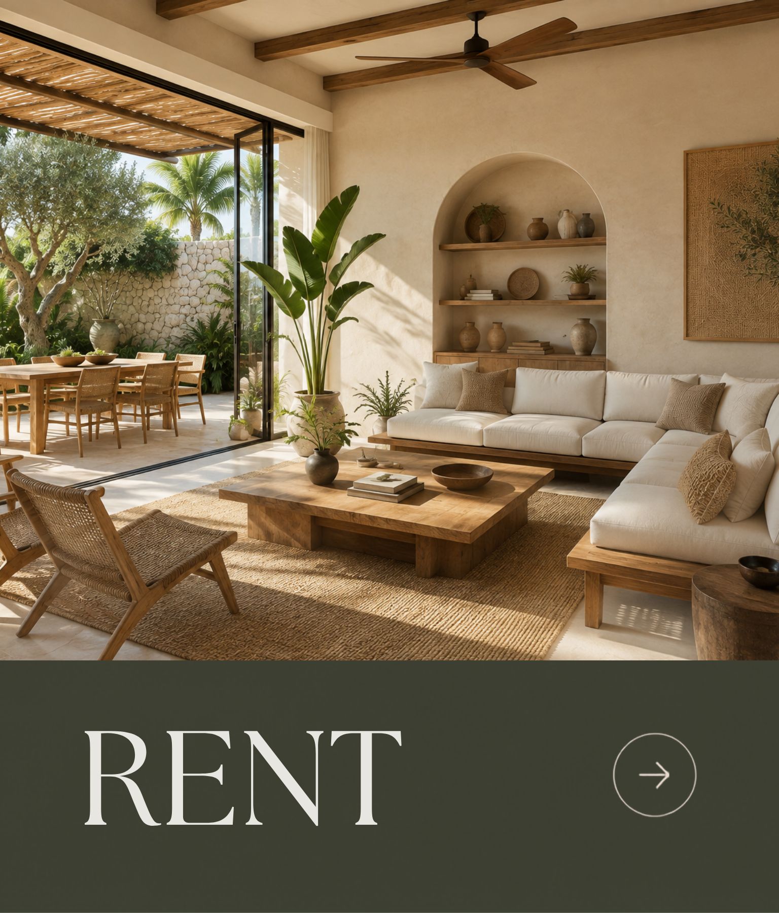 Rent — short-term, monthly or annual rentals in Bali
